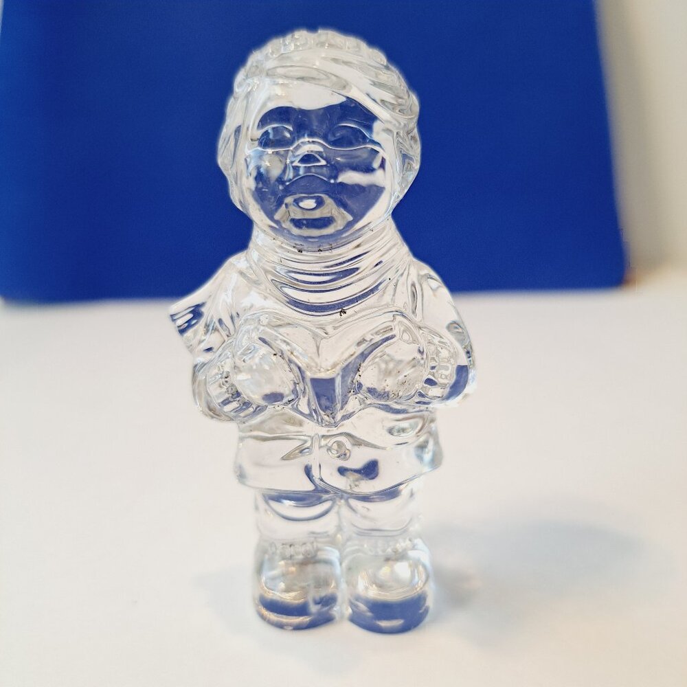 Waterford Marquis Crystal Caroler Figure Christmas Endearments Retired